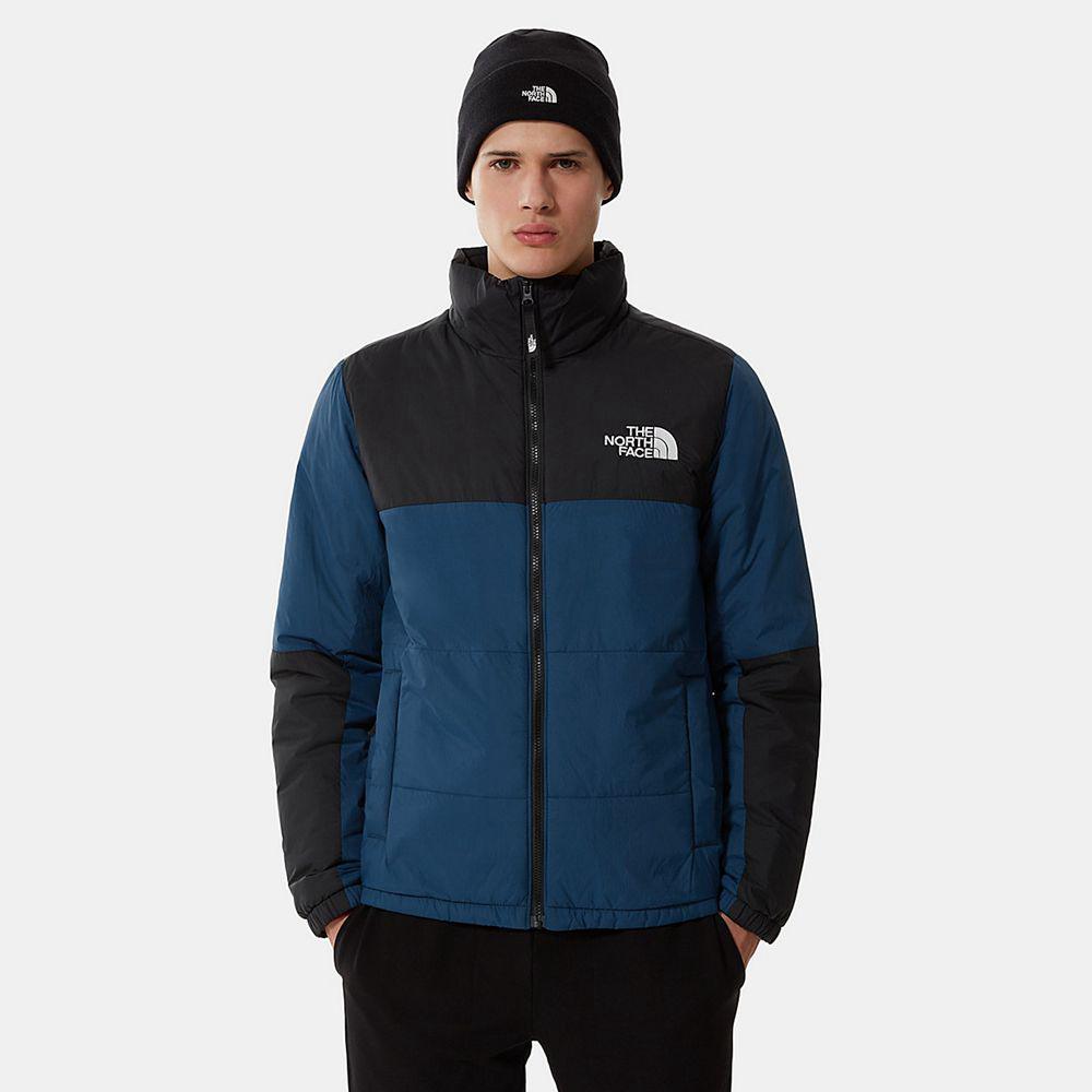 The North Face Gosei Ανδρικα Puffer Μπουφαν - Μπλε (CUBL83041)